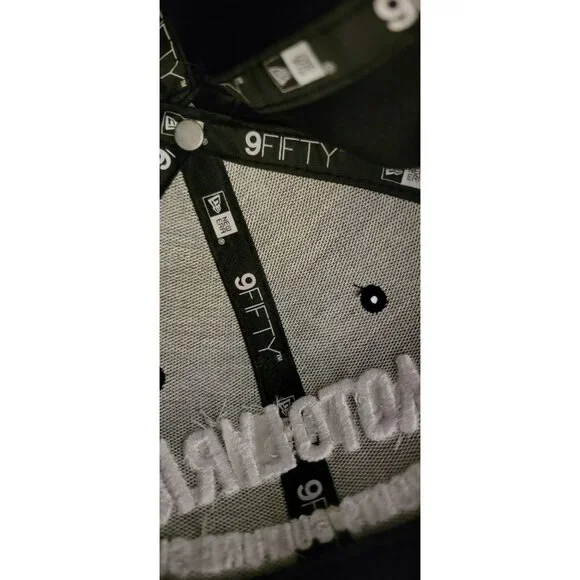 Moto Lyric Black Snapback Hat × New Era 9FIFTY Motorsports Culture Supply - Picture 6 of 6